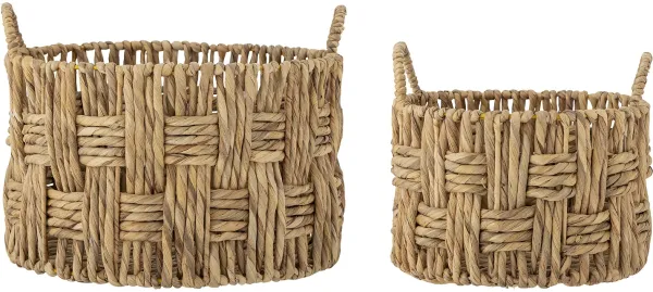 Pepita, Kurv, natur, H40x30 cm